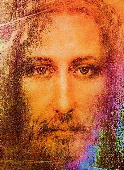 Il Volto dell’Uomo della Sindone ripulito dalle ferite